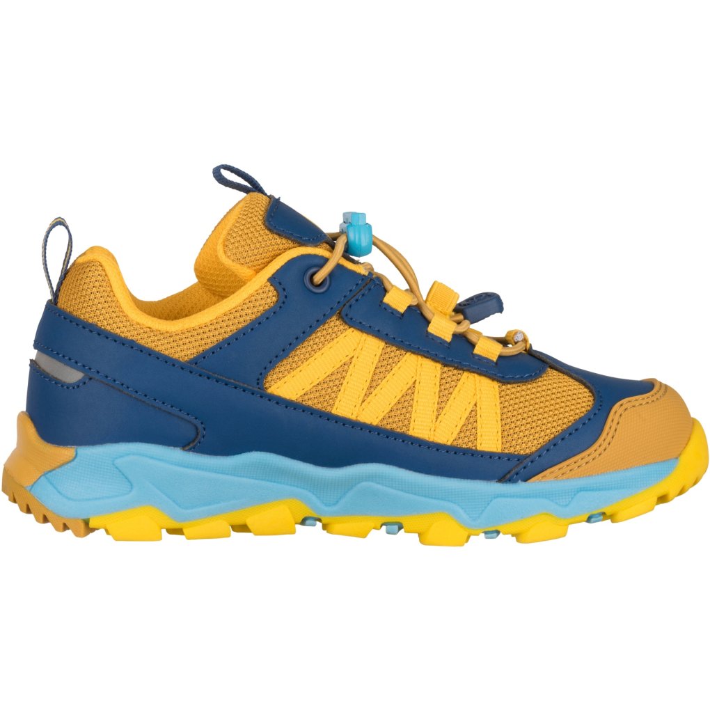 Trollkids Tronfjell Hiker Low Shoes Kids - Mustard/Dynamic Blue/Corn Yellow