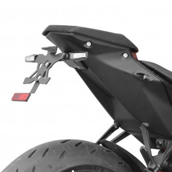 KTM DUKE 990/1390 Top Block License Plate Holder - BlackRef: tb0486 / spektm08-3345-872