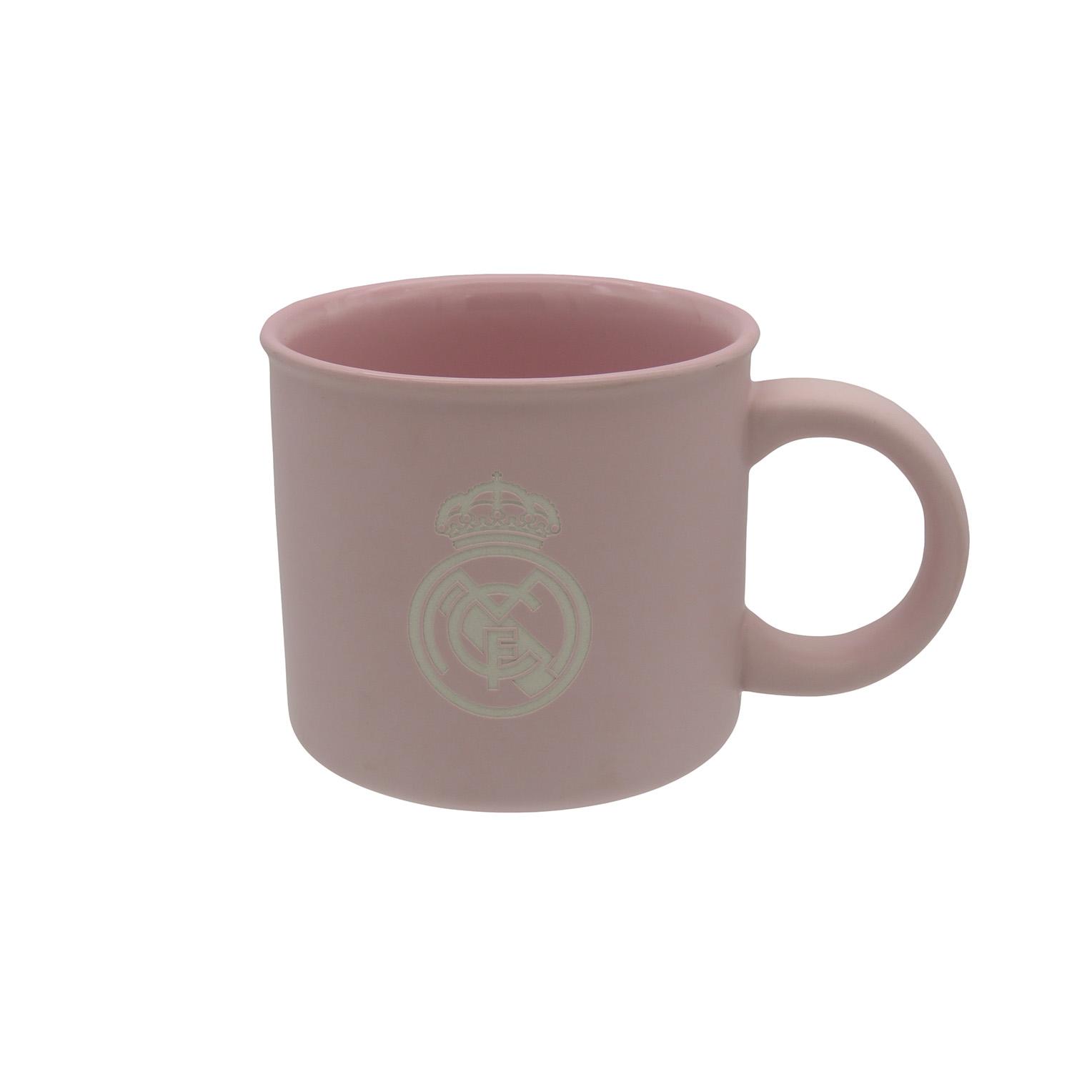 430ml Jumbo Ceramic Mug Pink Real Madrid