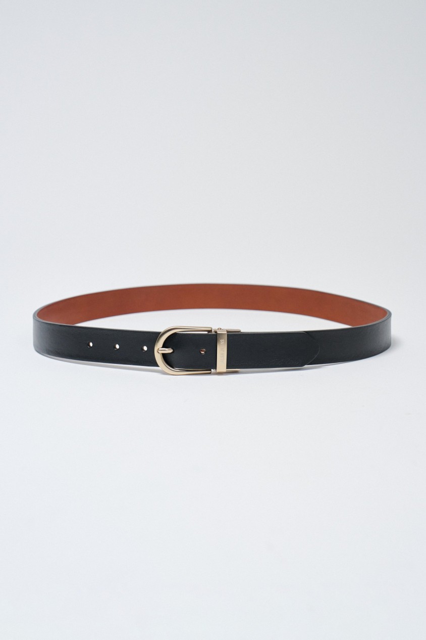 REVERSIBLE LEATHER BELT