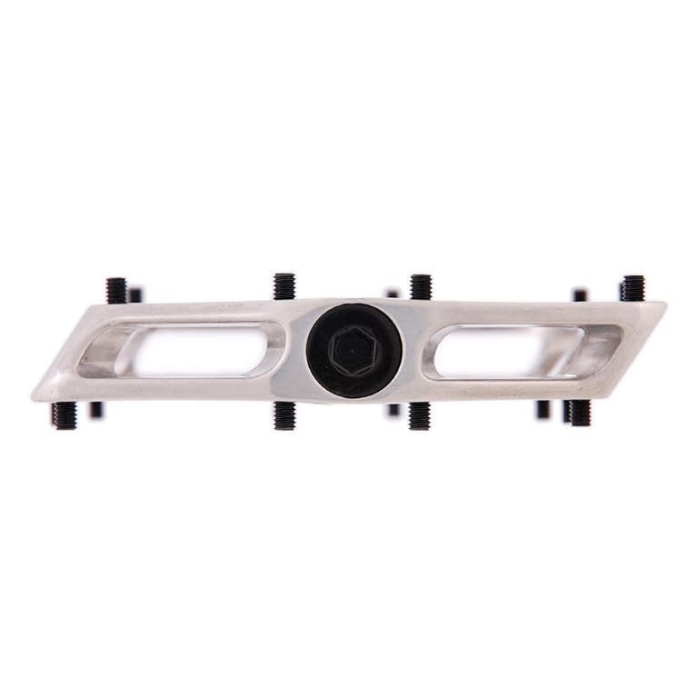 DMR V12 Pedals - silver polished