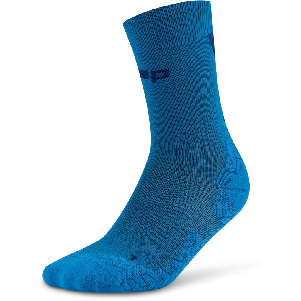 CEP Core Run Ultralight Mid Cut Compression Socks Men - blue/dark blue
