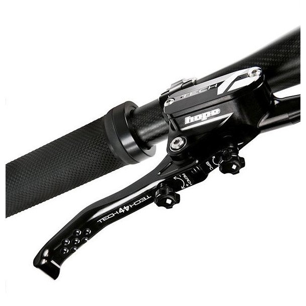 Hope Tech 4 Trial Zone No.9 Disc Brake - black/blue - Lever left
