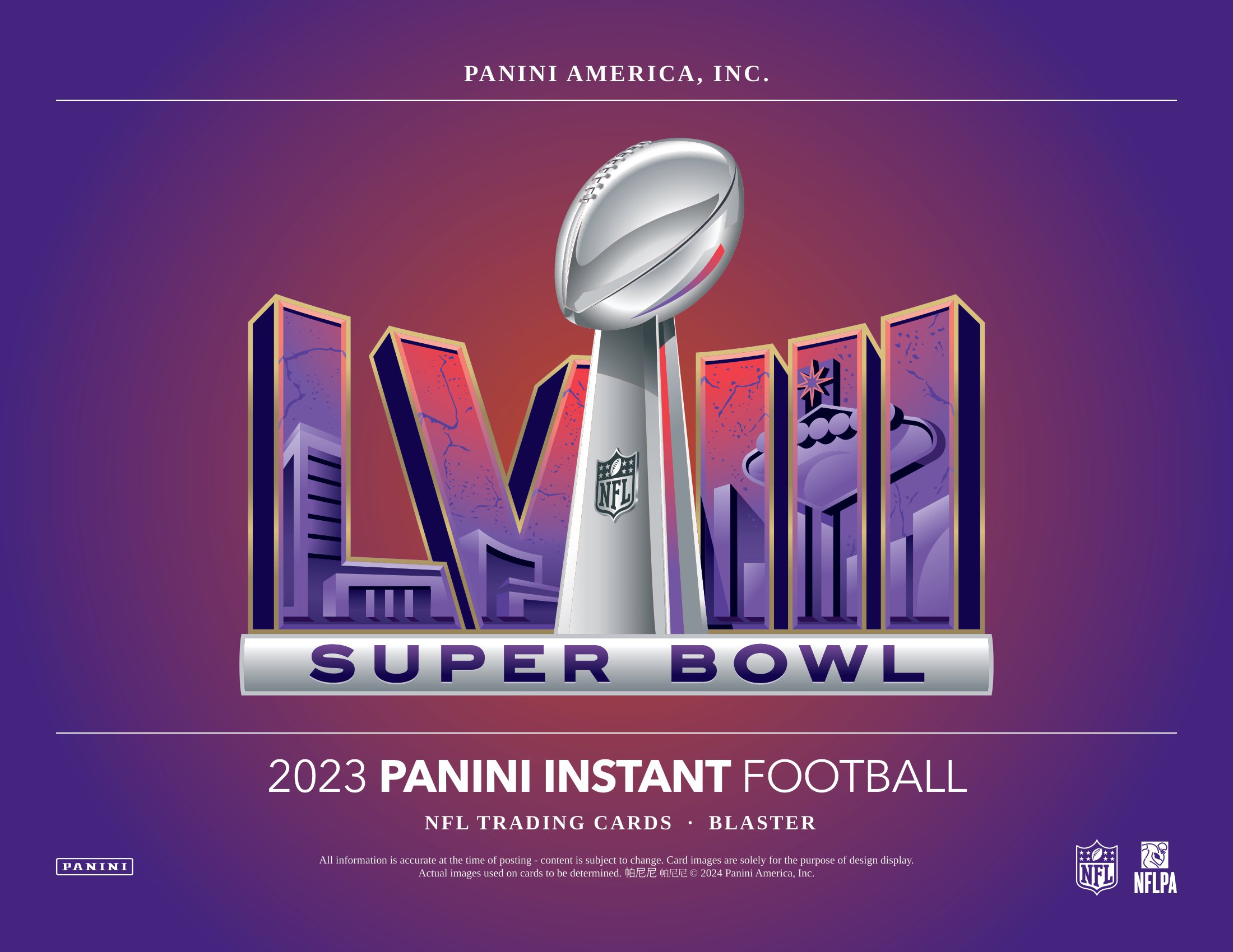 2023 Panini Super Bowl LVIII Champions Kansas City Chiefs Football NFL Box Set