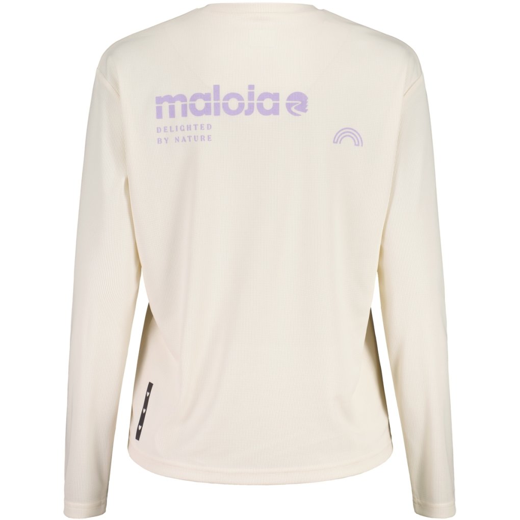 Maloja LoganM. Trail Shirt Women - shaded white 1148