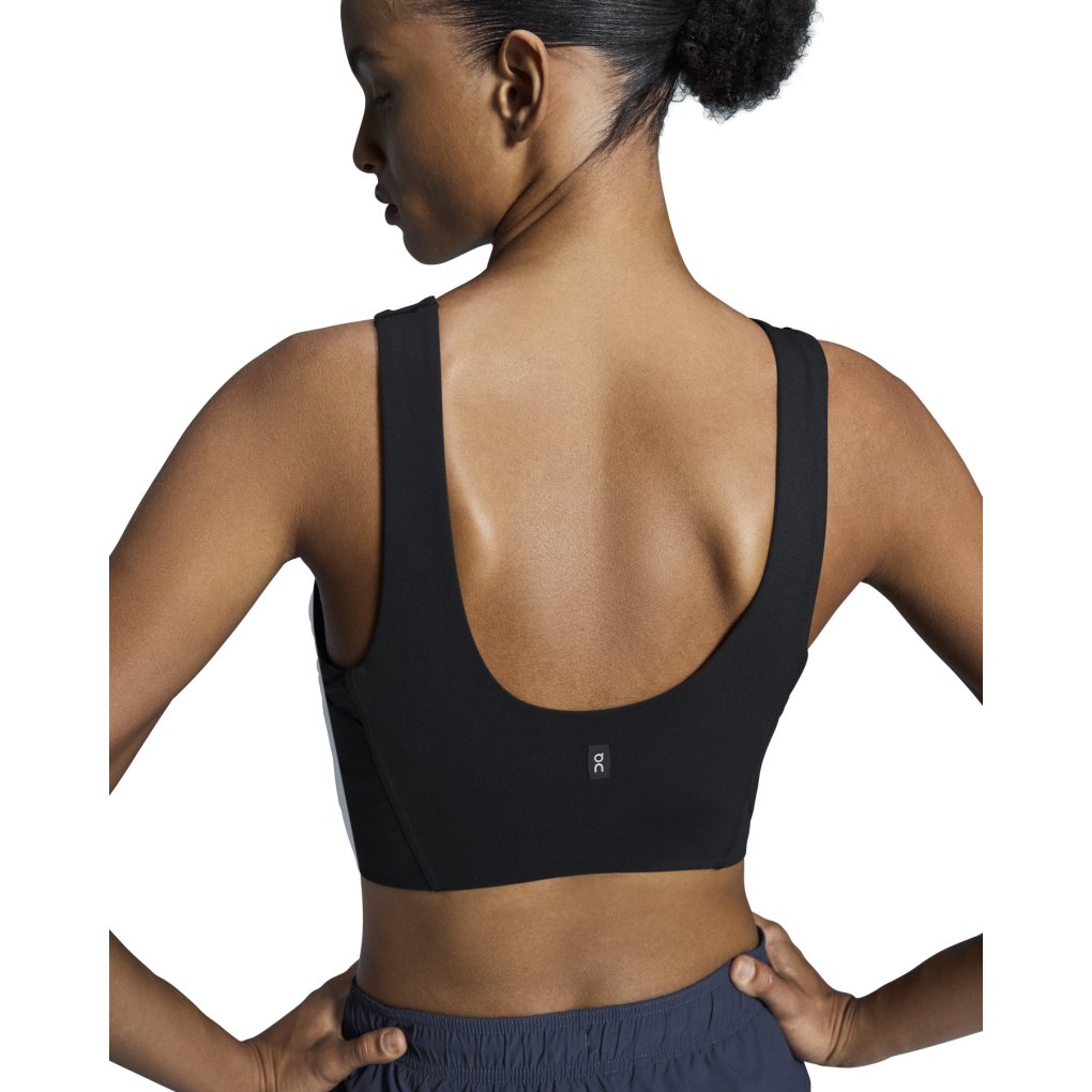 On Core 2-In-1 Crop Top Women - Black
