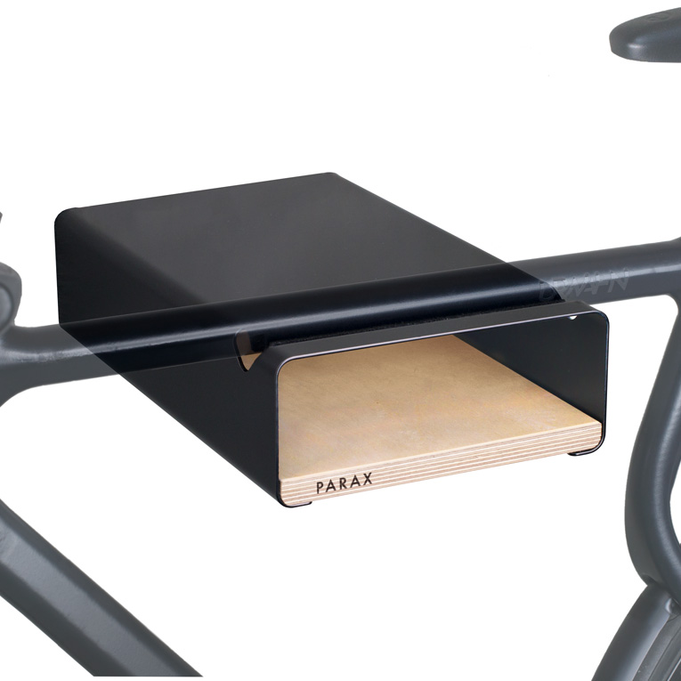 Parax S-Rack Bicycle Wall Mount - Black - Birch