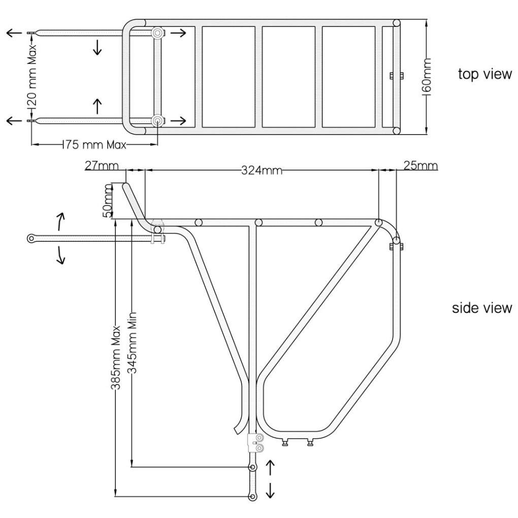 Surly Rear Rack - black
