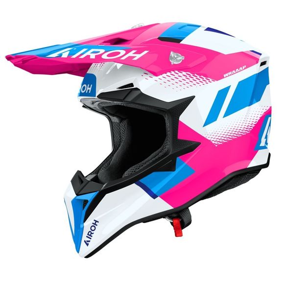 Casque cross Airoh WRAAAP - VISION 2026 - RoseRef : AR1540-C60168