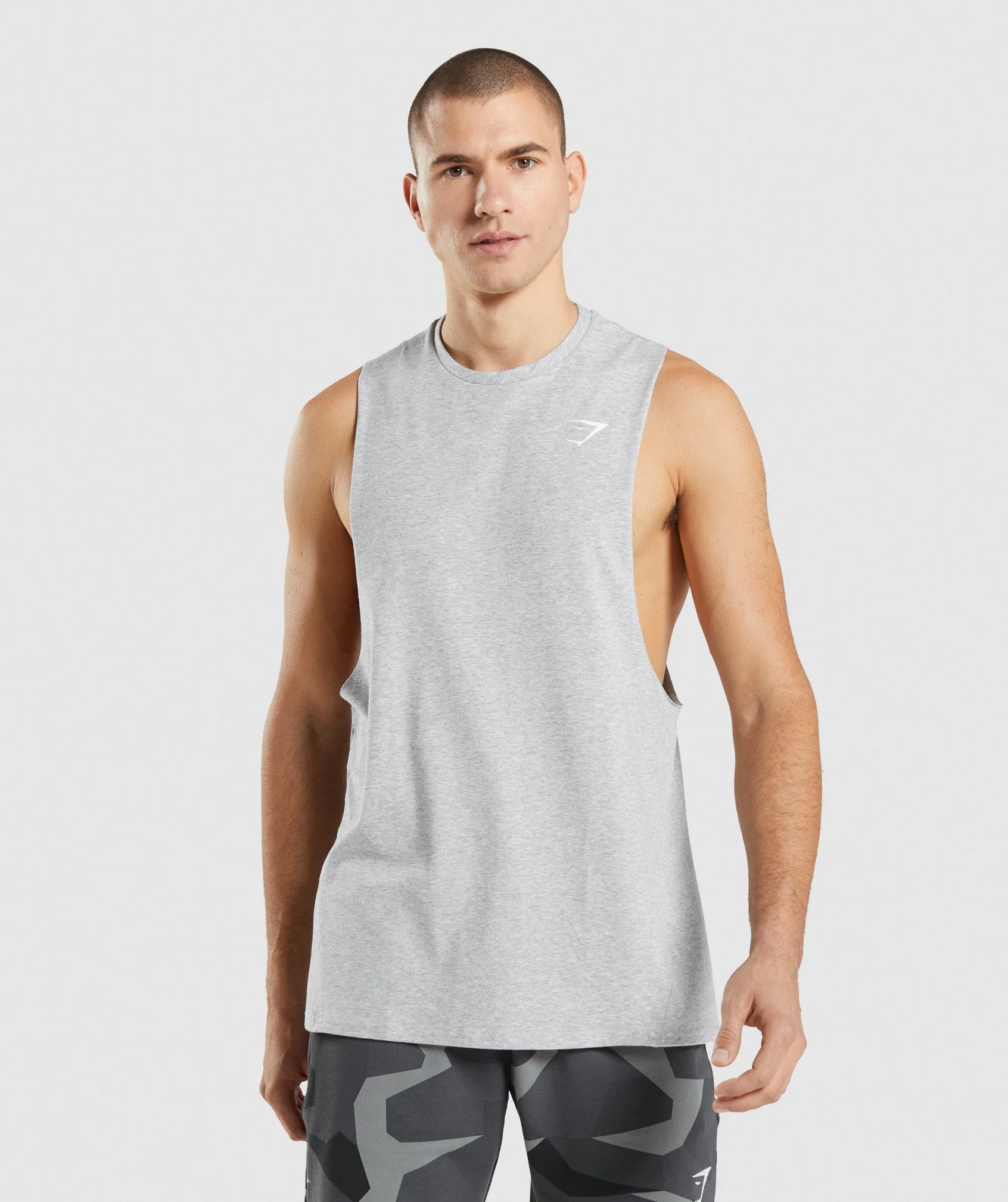 Critical 2.0 Drop Arm Tank Light Grey Marl