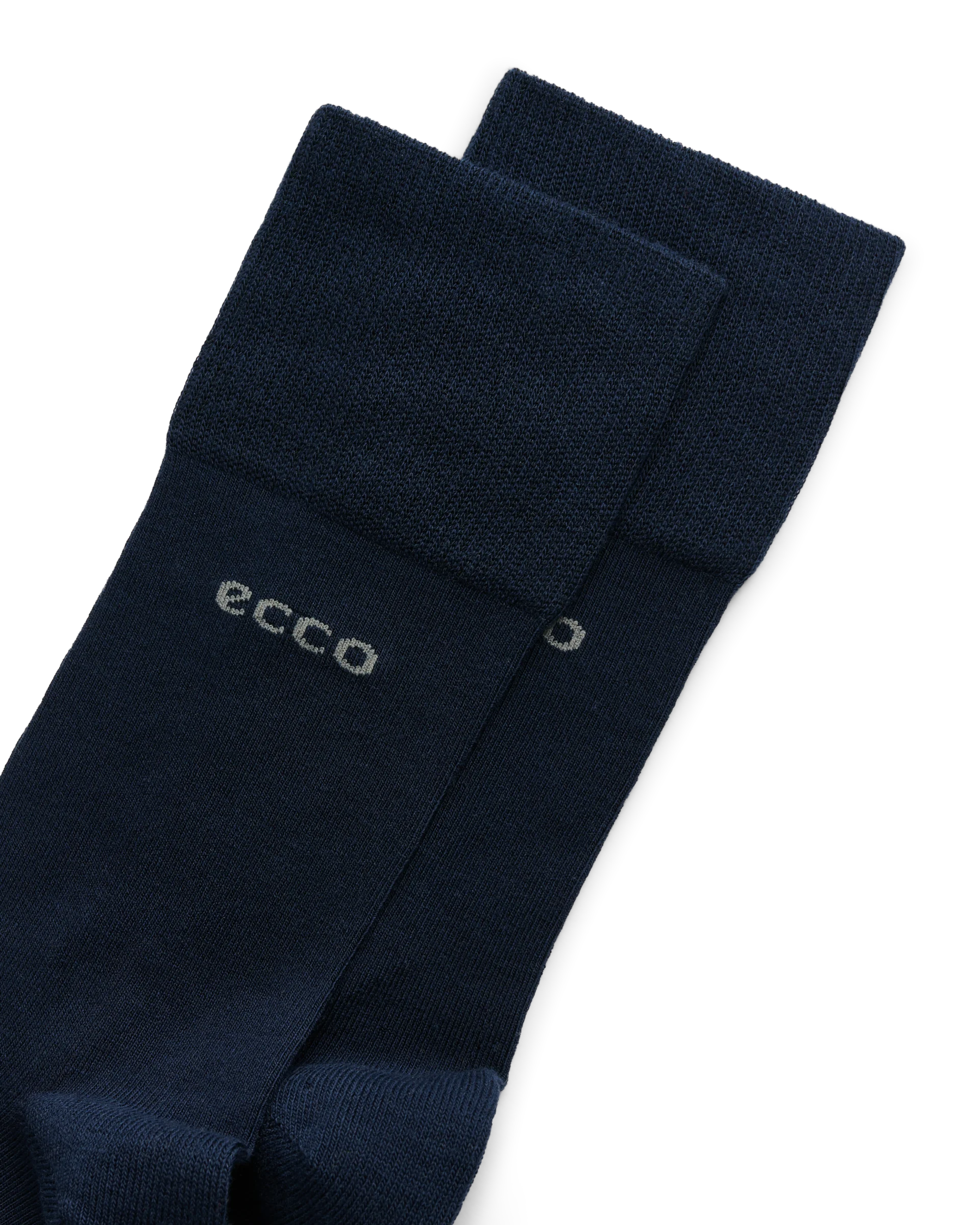 ECCO Longlife Mid Cut Unisex Halbhohe Socken Marineblau