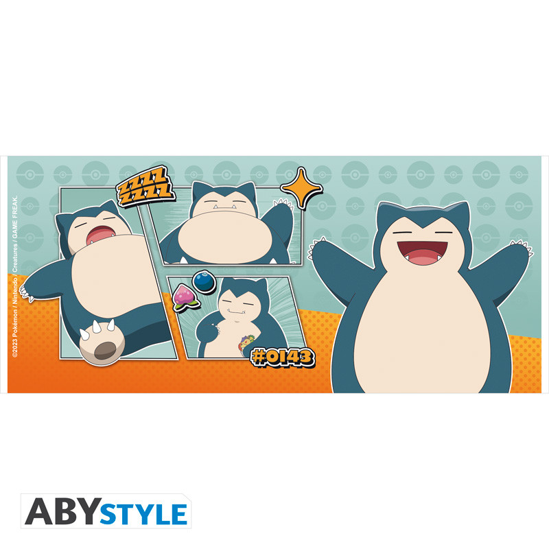 POKEMON Mug Snorlax Comic Strip