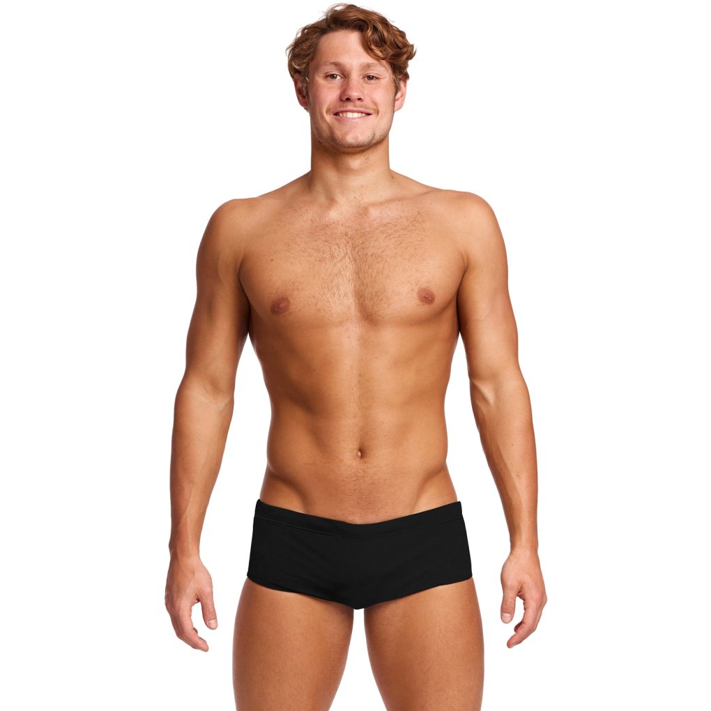Funky Trunks Sidewinder Eco Swim Trunks Men - Still Black