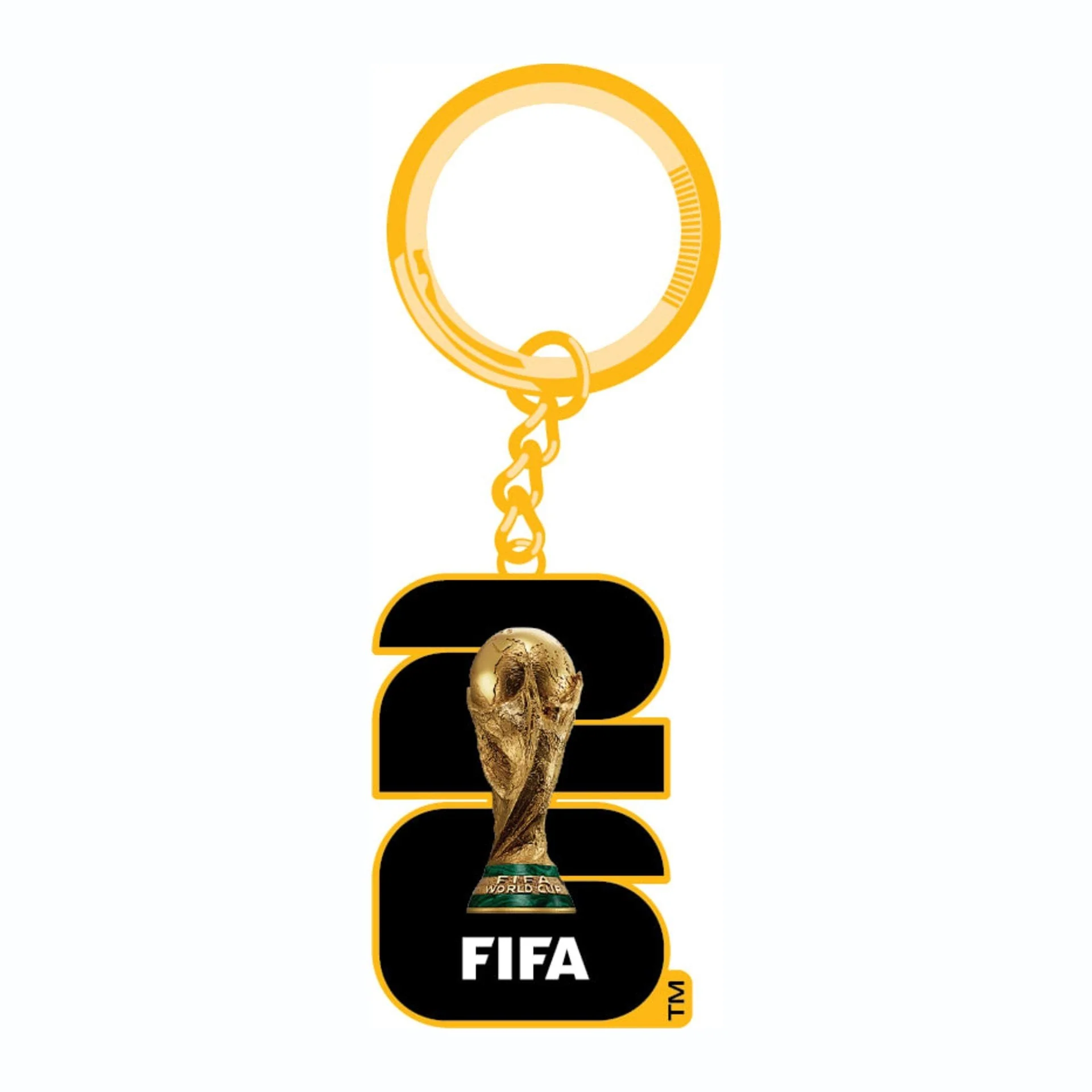 2026 Soccer Fan Collection Emblem Keychain