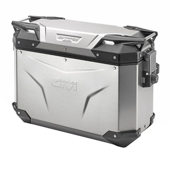 Valise Givi Trekker OutBack EVO Alu 48 litres coté droit Universel - GrisRef : GI1845 / OBKE48AR
