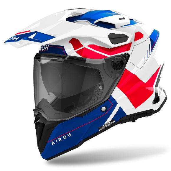 Casque intégral Airoh COMMANDER 2 - REVEAL - Bleu / RougeRef : AR1411