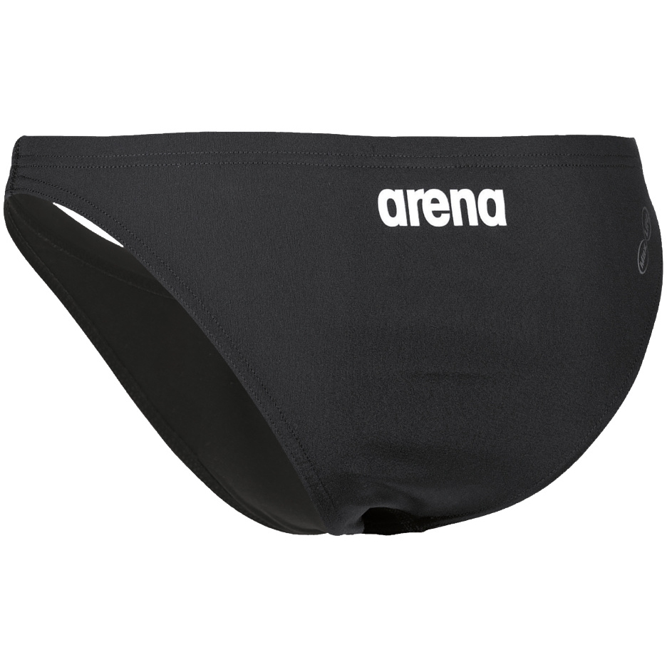 arena Performance Solid Team Bikini Slip Women - Black-White