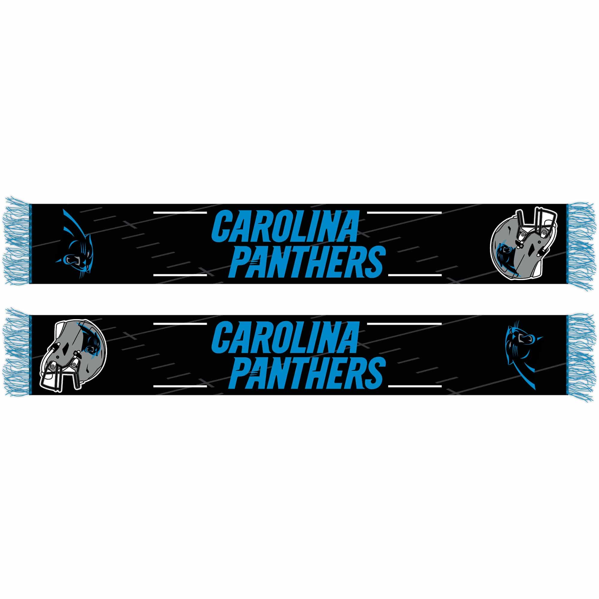 Carolina Panthers Wordmark NFL Scarf