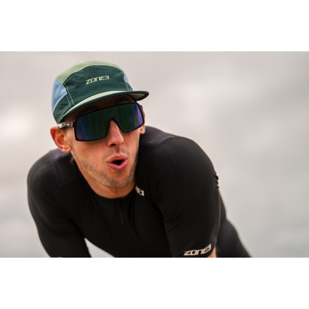 Zone3 5-Panel Running Cap - teal