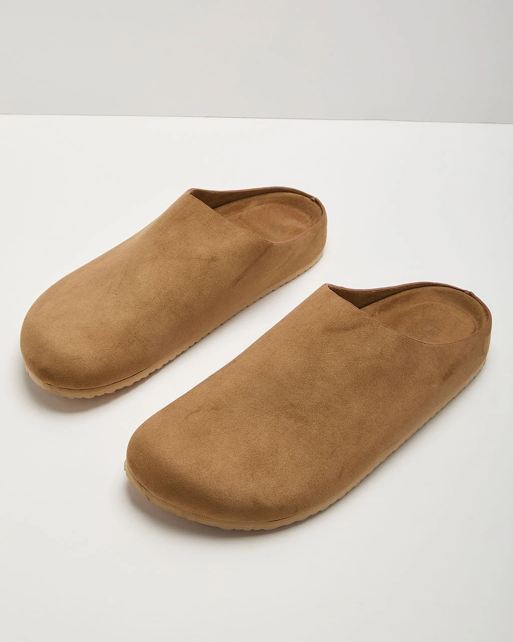 Moon Tide Faux Suede Slide Mule