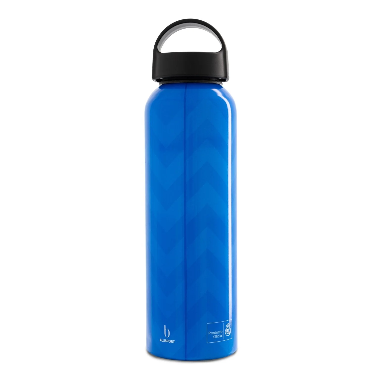 Blue/White 600ml Aluminum Bottle