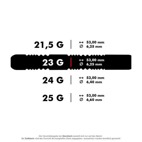 Winmau Michael Van Gerwen Exact Steeldarts