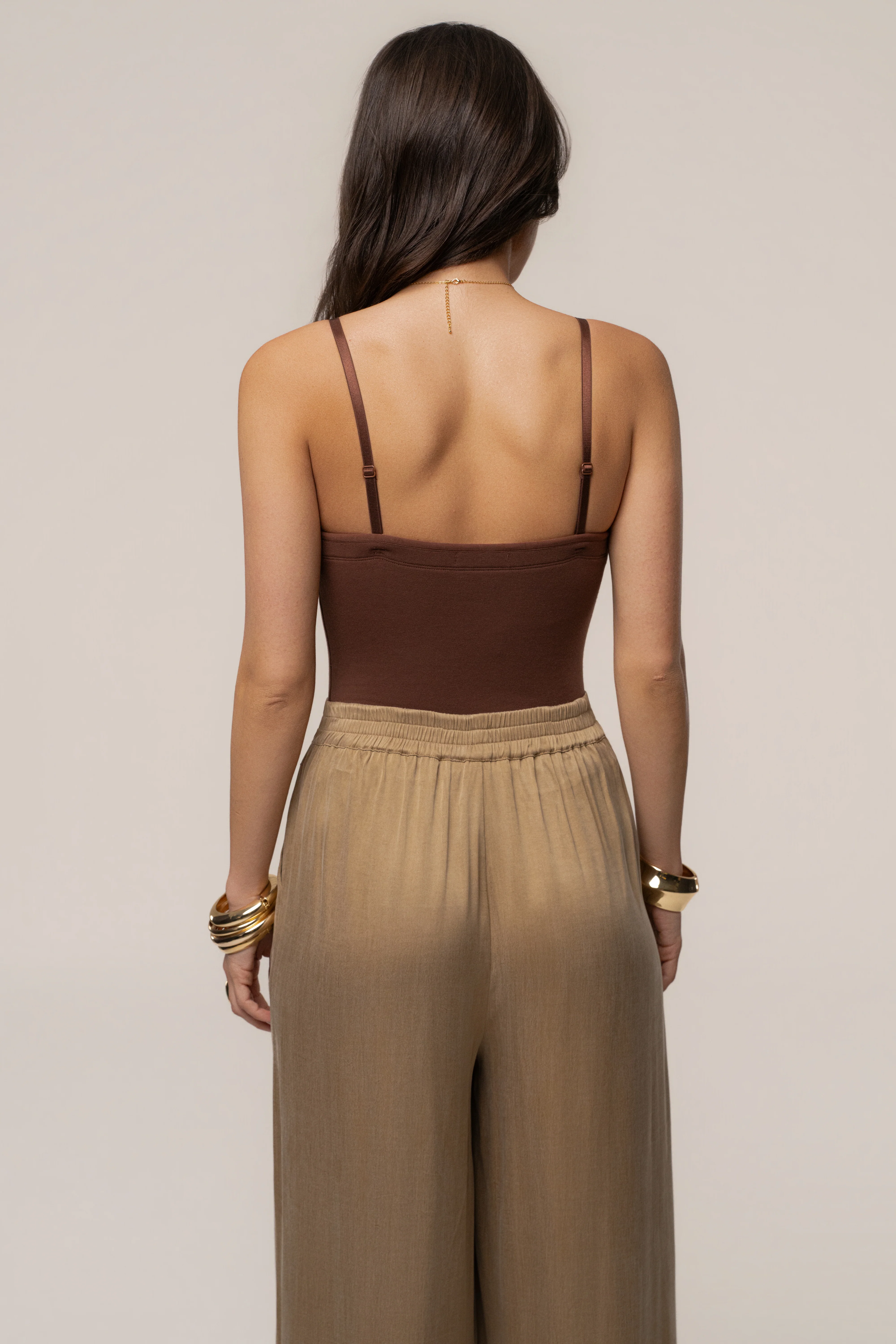 Chocolate Sascha Strapless Bodysuit