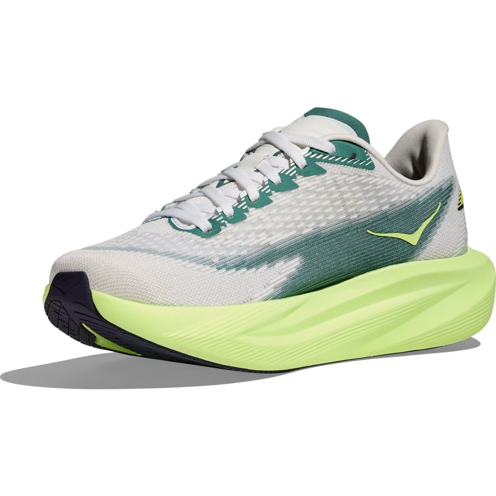 Hoka Mach 7 Running Shoes Men - frost / neon yuzu
