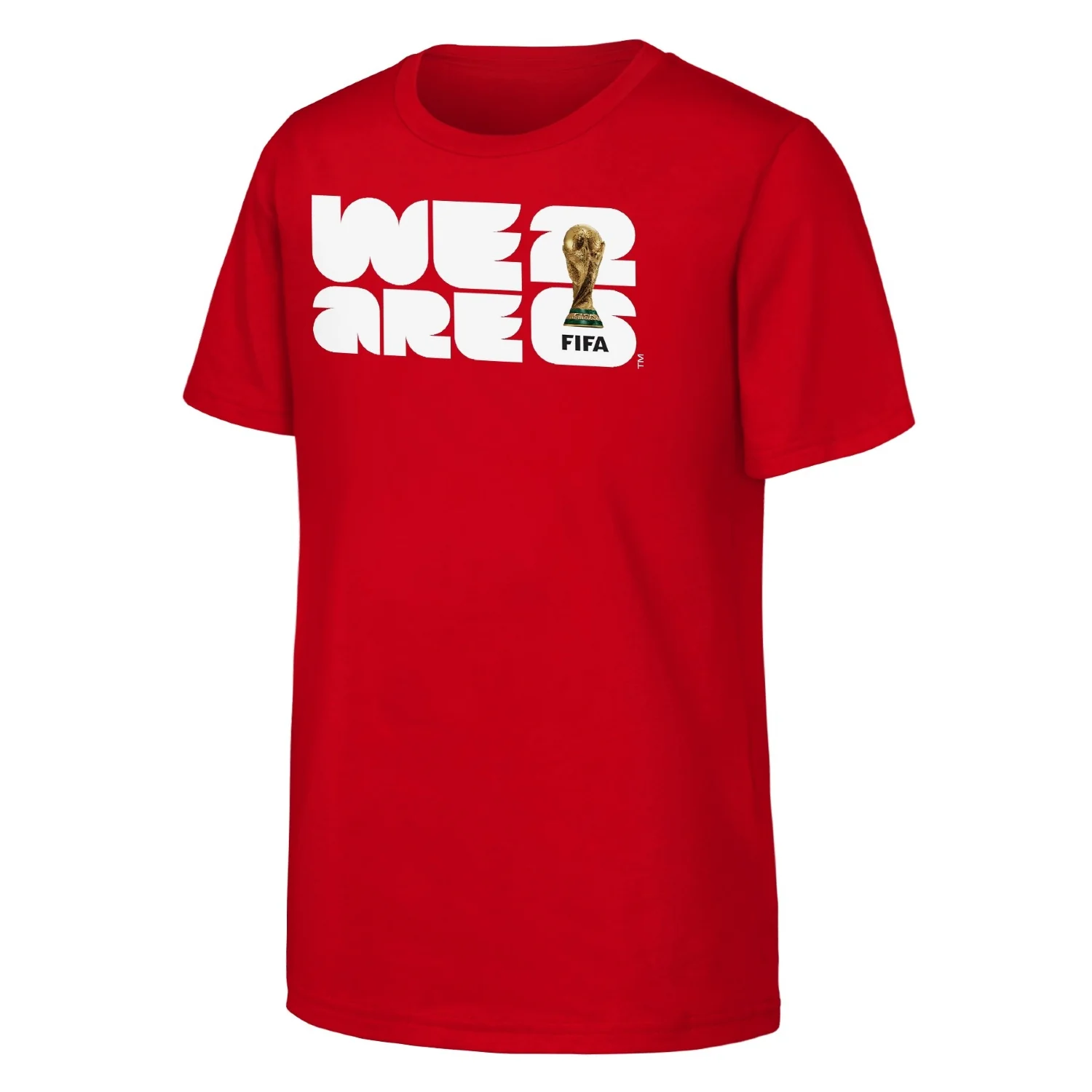 World Cup 2026™ We Are 26 Emblem Red Tee - Youth