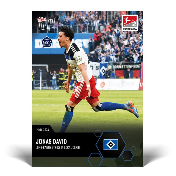 Topps UK - Long range strike in local derby- Bundesliga TOPPS NOW® Card #187