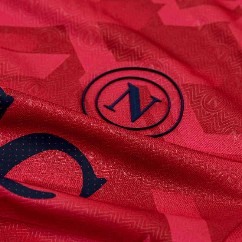 SSC Napoli Goalkeeper Tango Red Match Shirt 2024/2025