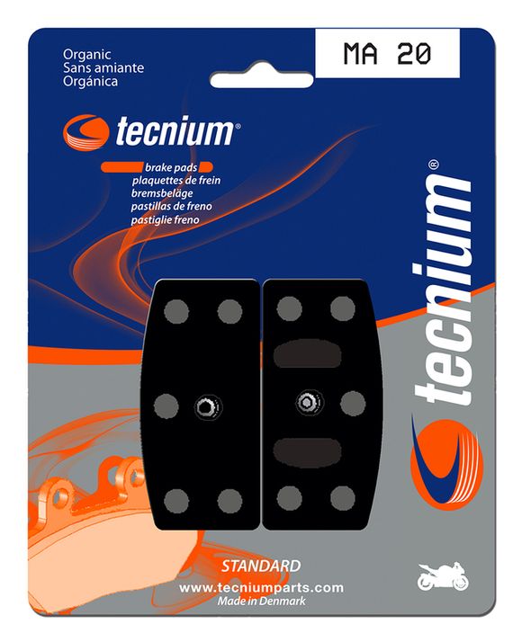 Tecnium organic road brake pads - MA20Ref: TE00586A / 1022414