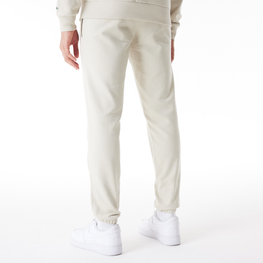 Milwaukee Bucks New Era Wordmark NBA Jogger Sweatpants Stone