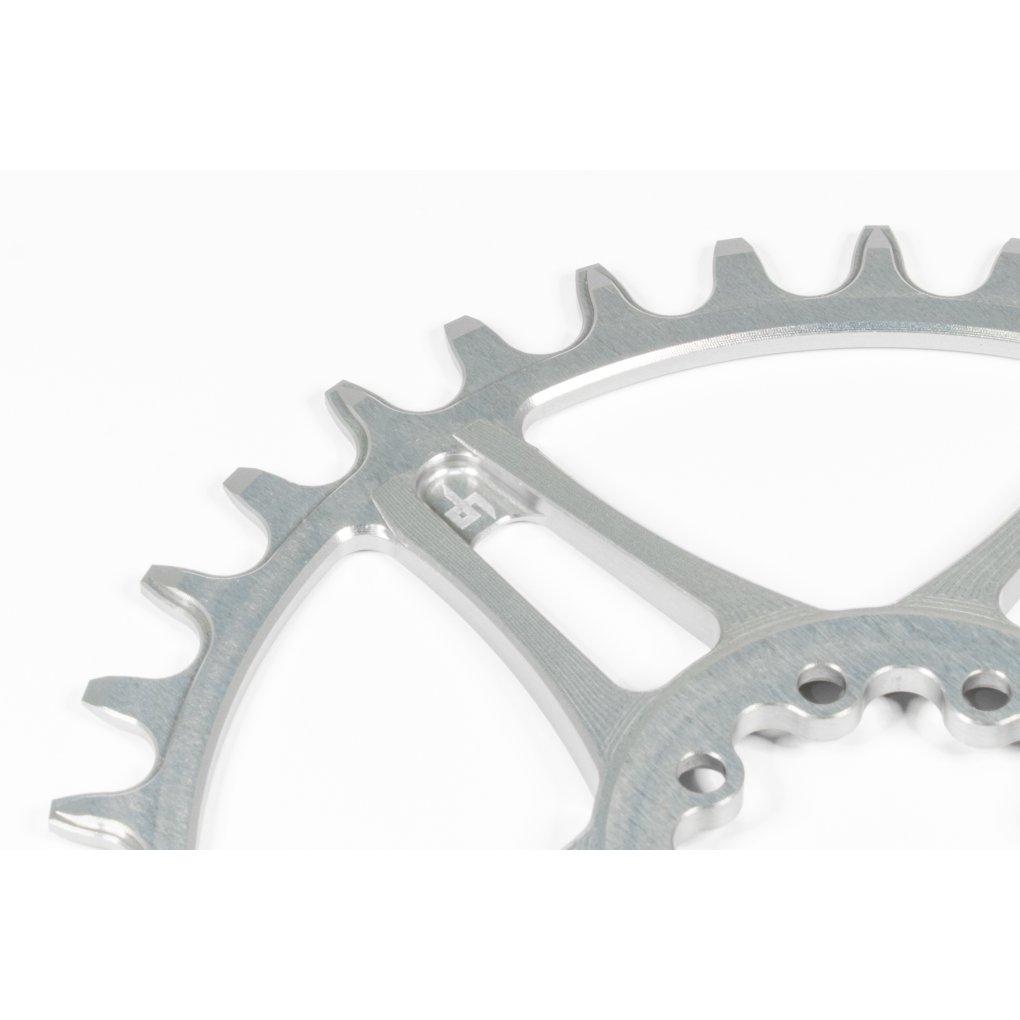 Radoxx Components X Dangerholm - Bergakungen Chainring - MTB | Direct Mount (SRAM 8-Bolt) - clear