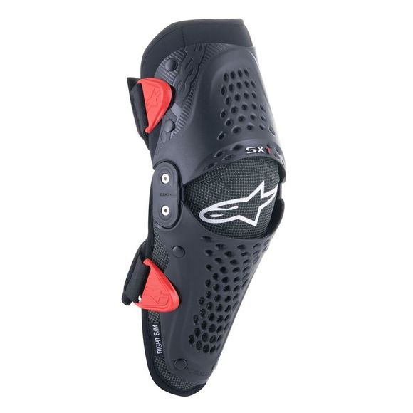 Alpinestars sx1 youth knee guards - black / redRef: AP12802