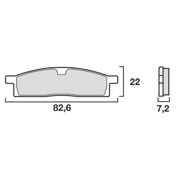 Brembo Sinter Metal Sintered Racing Front Brake PadsRef: 07YA16SX