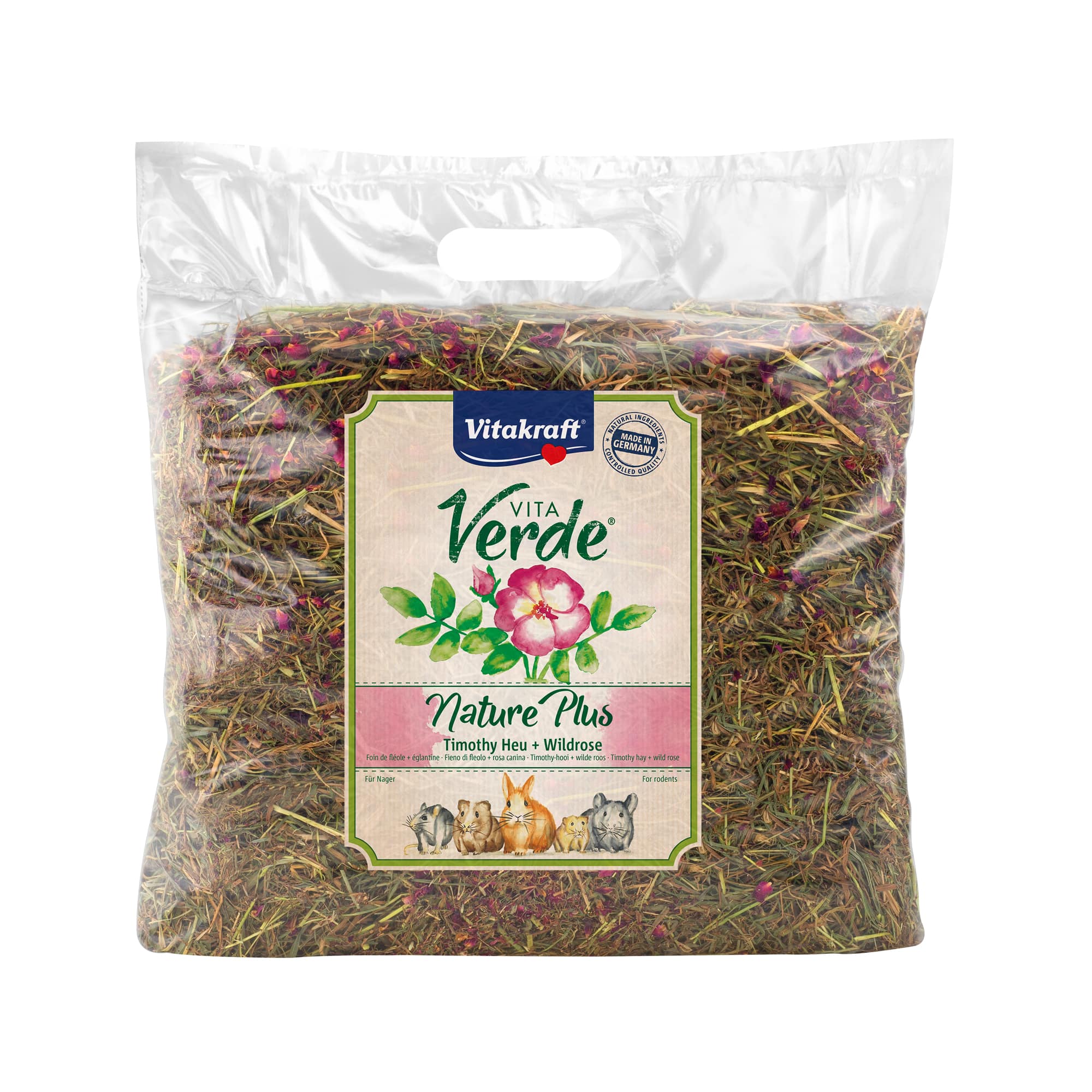 Vitakraft Vita Verde Hay - Wild Rose - 500 grams