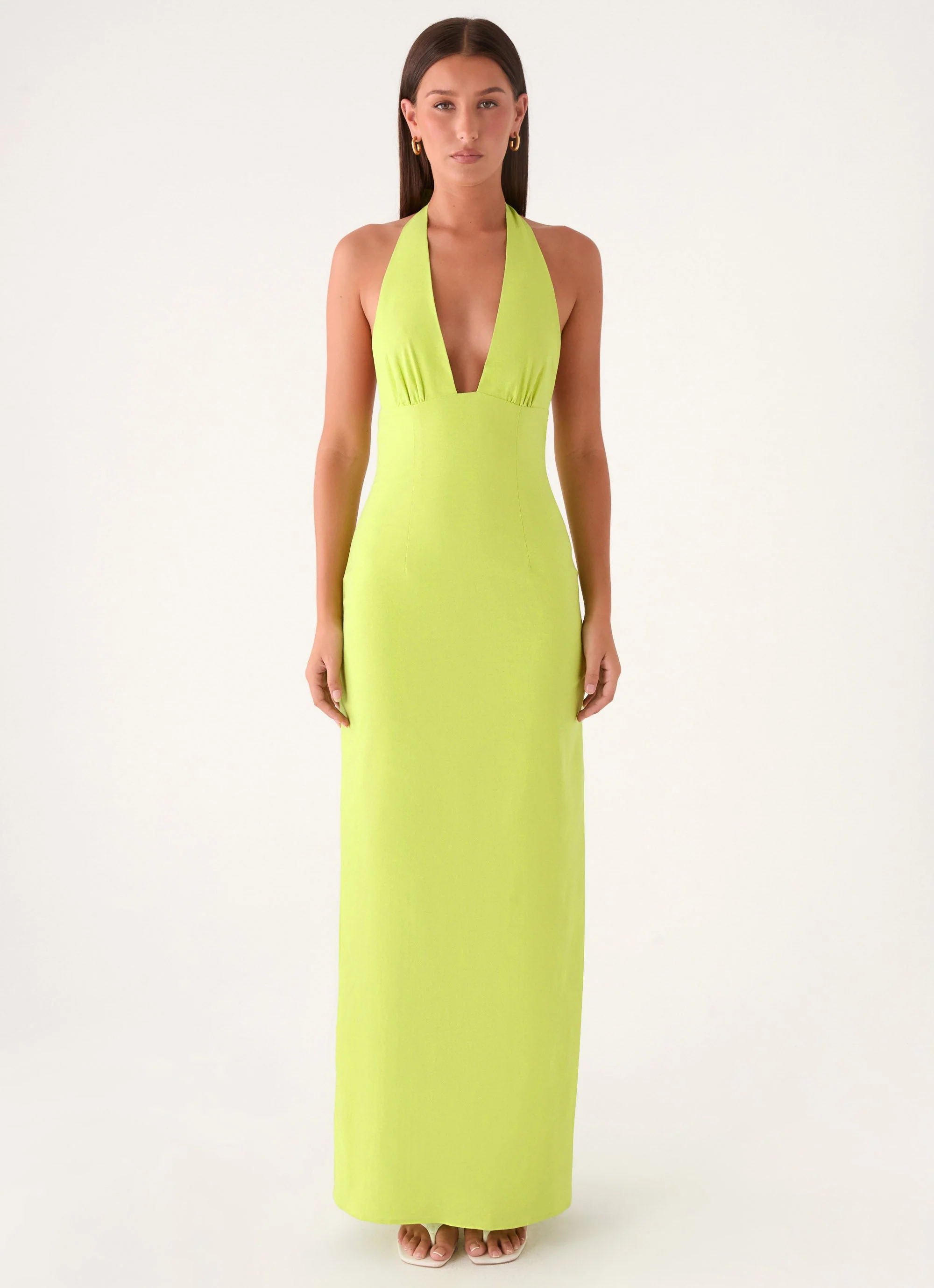 Feyric Maxi Dress - Apple Green