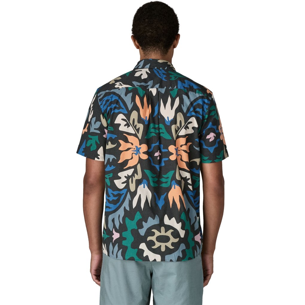 Patagonia Go To Shirt Men - Kaleido: Black