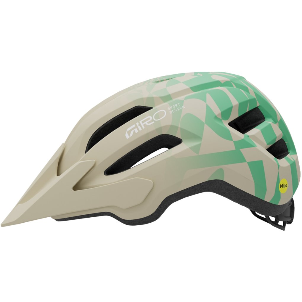 Giro Fixture MIPS II MTB Helmet - matte stone/green rush