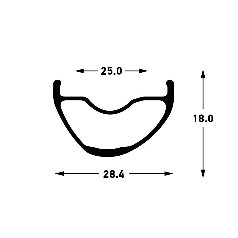 Stan's NoTubes Crest MK4 29 Inch MTB Rim - 28 Hole