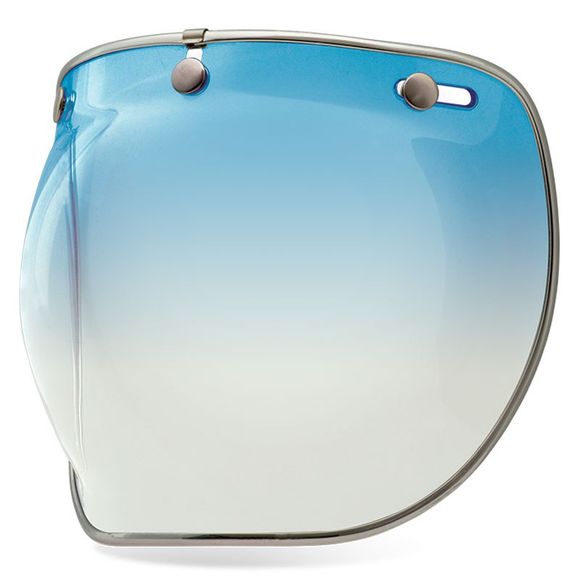 Bell BUBBLE DELUXE helmet screen - CUSTOM 500 - Blue / ColorlessRef: EL0117