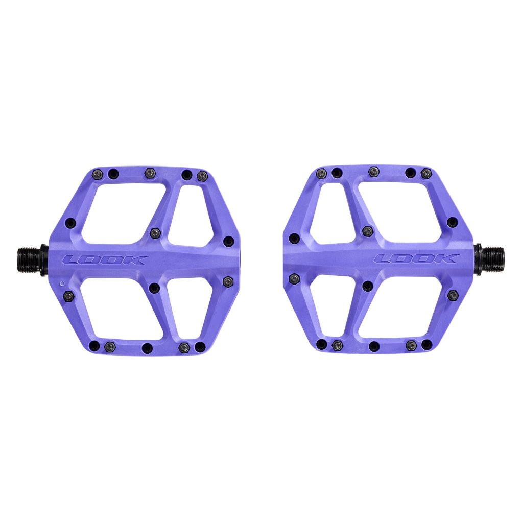 LOOK Trail Roc Fusion MTB Flat Pedals - purple