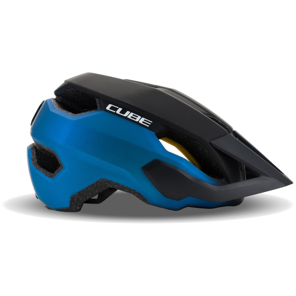 CUBE STRAY MTB Helmet - X Actionteam - blue´n´grey