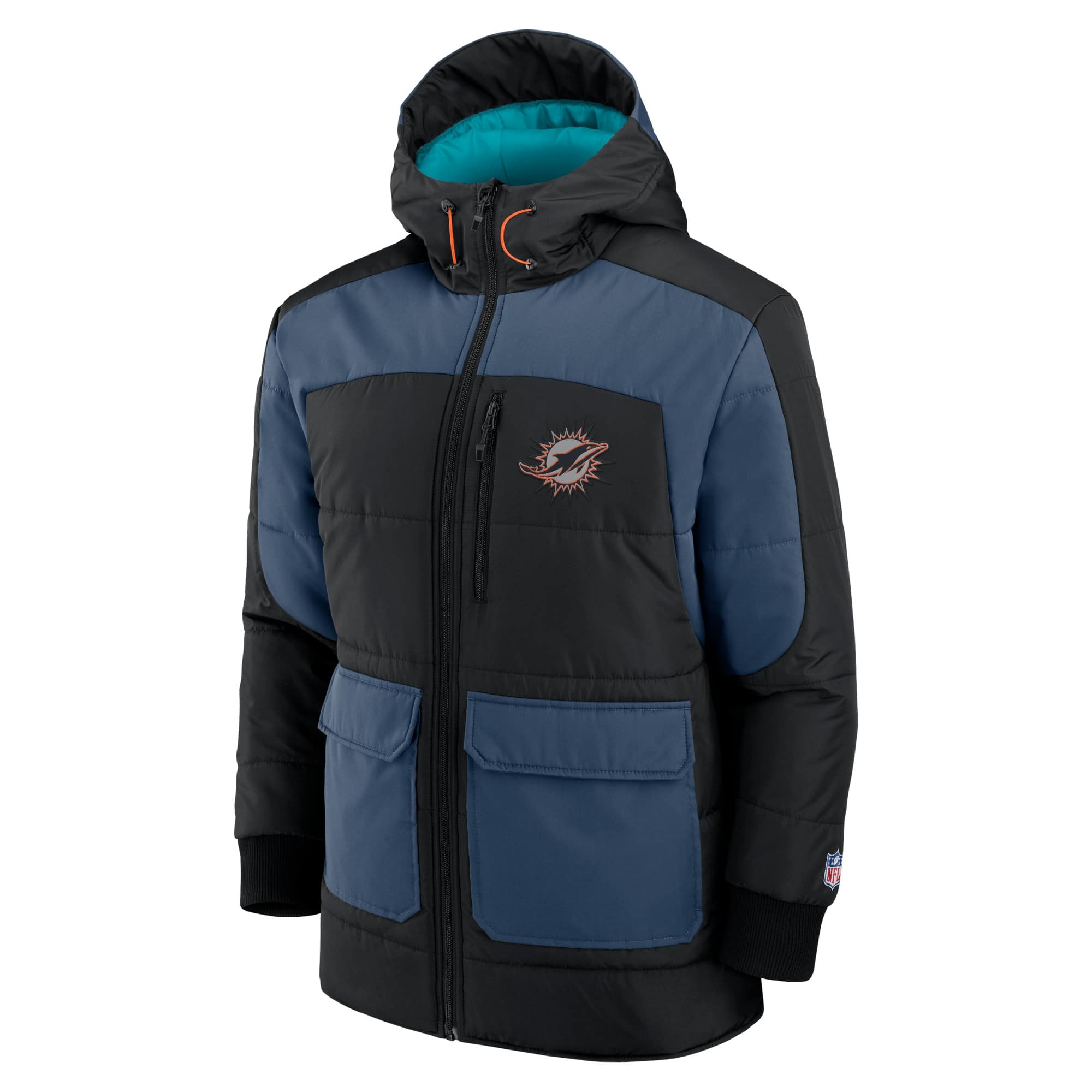 Miami Dolphins Fantech Padded NFL Winter Jacket