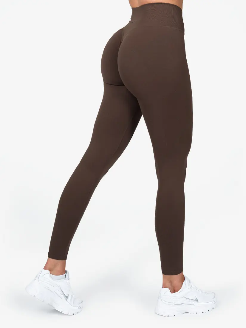 Sculpt Seamless Leggings - Brown