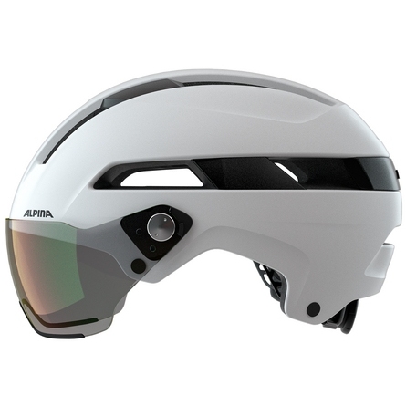 Alpina Soho Visor V Bike Helmet - white matt