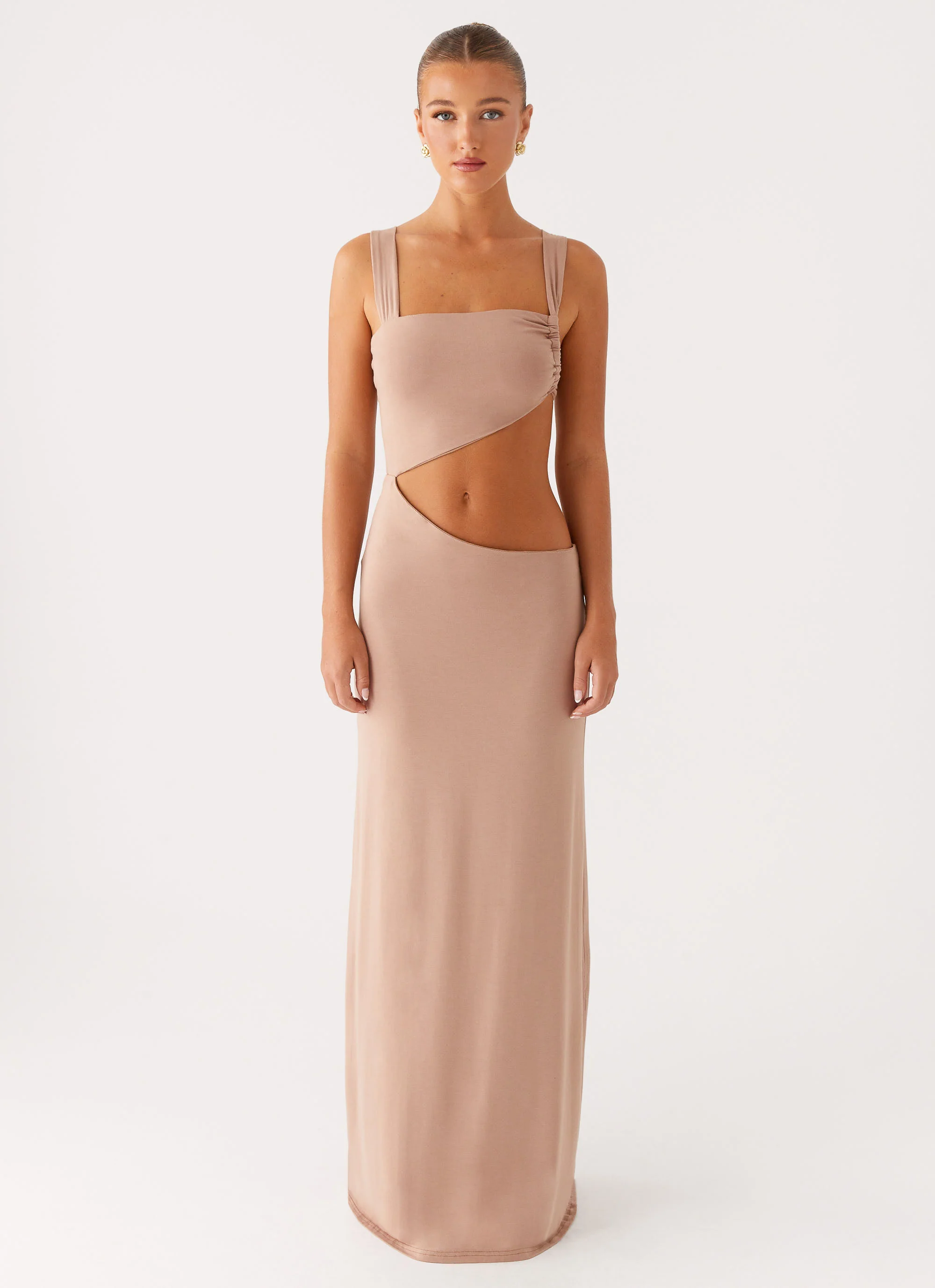 Kika Maxi Dress - Beige