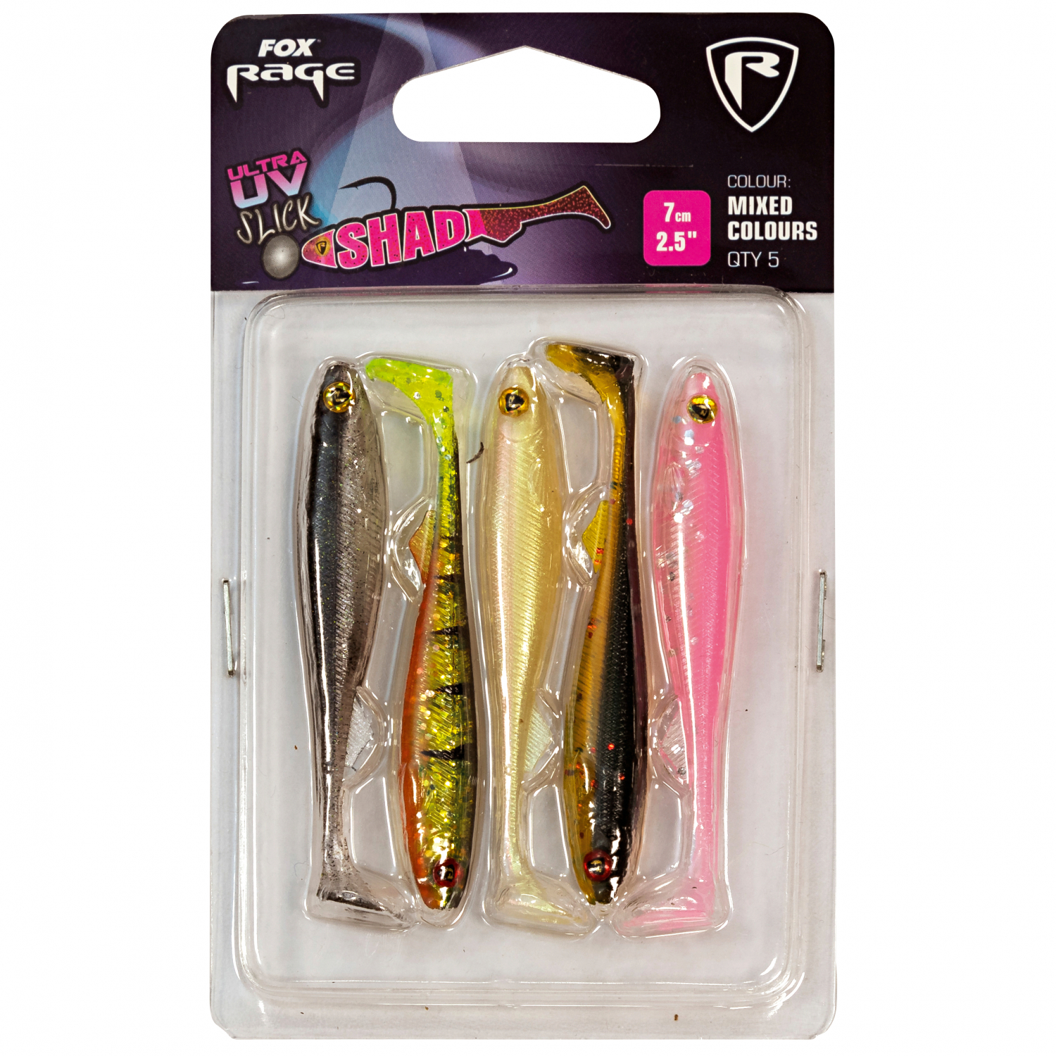 Fox Rage Shad Set Slick Shad UV