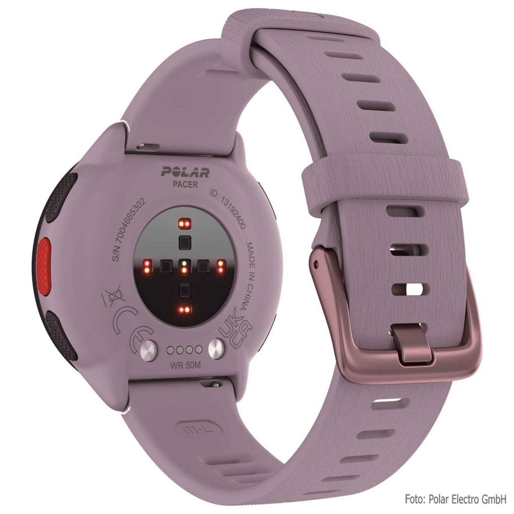 Polar Pacer GPS Running Watch - Purple Dusk